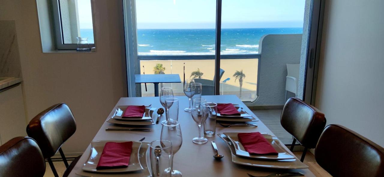 Belle Vue Mer Canet Plage Acces Piscine Couverte Et Chauffee Екстериор снимка