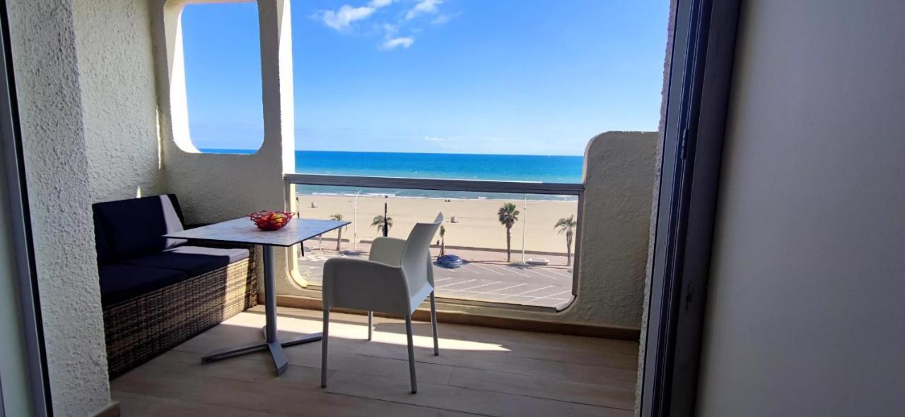 Belle Vue Mer Canet Plage Acces Piscine Couverte Et Chauffee Екстериор снимка