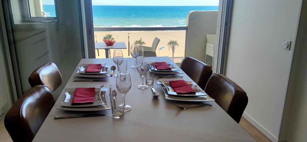 Belle Vue Mer Canet Plage Acces Piscine Couverte Et Chauffee Екстериор снимка